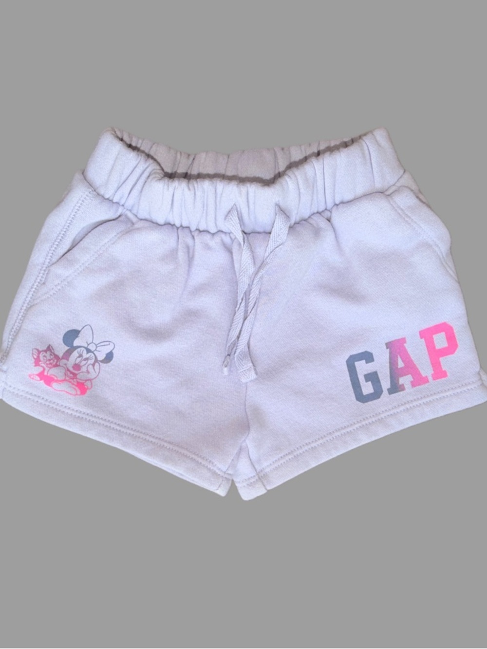 Baby Gap Logo Shorts Bundle | 3 Pairs | Toddler Girl | 12-18 Months | Like New - Picture 3 of 5